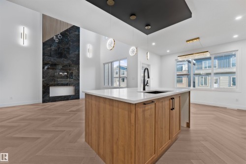 4305 36 Street, Beaumont, AB - Indoor Photo Showing Kitchen
