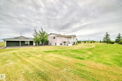 25027 Twp Rd 484, Rural Leduc County, AB - Outdoor With Deck Patio Veranda
