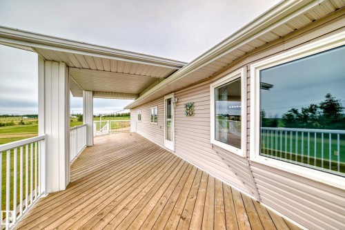 25027 Twp Rd 484, Rural Leduc County, AB - Outdoor With Deck Patio Veranda With Exterior