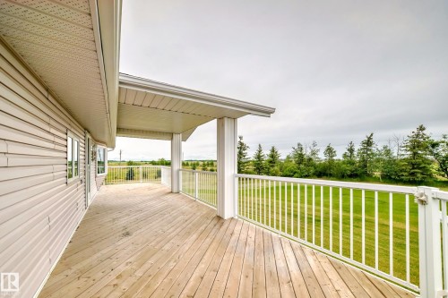 25027 Twp Rd 484, Rural Leduc County, AB - Outdoor With Deck Patio Veranda With Exterior