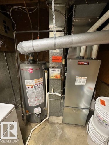 #167 Harrison Drive, Edmonton, AB - Indoor Photo Showing Basement