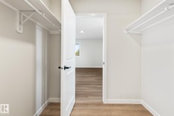 Walk in closet featuring light wood-style floors - 