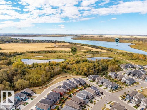 1019 Coopers Hawk Link, Edmonton, AB - Outdoor With Body Of Water With View