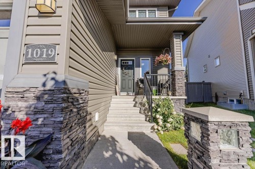 1019 Coopers Hawk Link, Edmonton, AB - Outdoor With Deck Patio Veranda