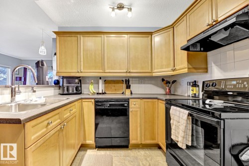 33C 79 Bellerose Drive, St. Albert, AB - Indoor Photo Showing Kitchen With Double Sink