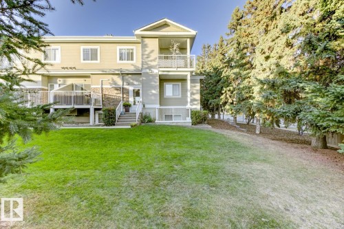 33C 79 Bellerose Drive, St. Albert, AB - Outdoor With Deck Patio Veranda With Facade