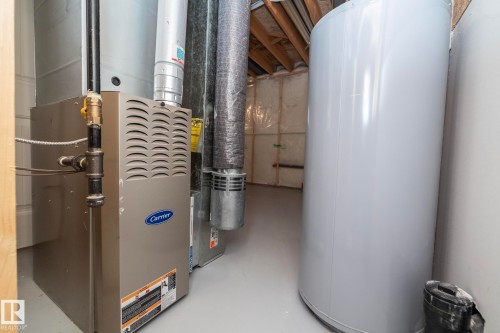 197 Birchwood Close, Devon, AB - Indoor Photo Showing Basement