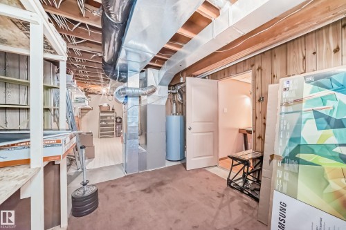 15815 63 Street, Edmonton, AB - Indoor Photo Showing Basement