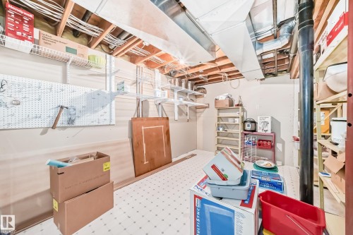 15815 63 Street, Edmonton, AB - Indoor Photo Showing Basement