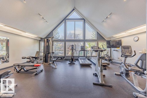 102 9008 99 Avenue, Edmonton, AB - Indoor Photo Showing Gym Room