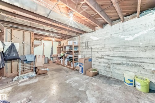 11424 105 Street, Edmonton, AB - Indoor Photo Showing Basement