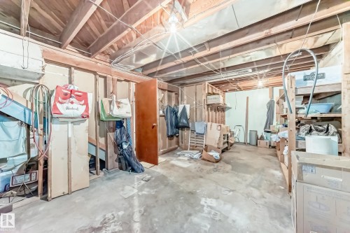 11424 105 Street, Edmonton, AB - Indoor Photo Showing Basement