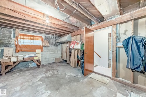 11424 105 Street, Edmonton, AB - Indoor Photo Showing Basement