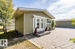 View of outbuilding with french doors - 