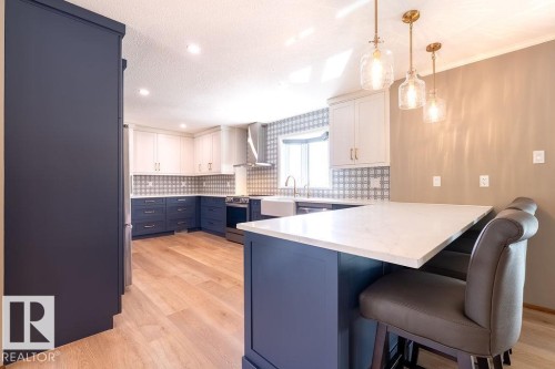 224061 Twp Road 462, Rural Wetaskiwin County, AB - Indoor Photo Showing Kitchen With Upgraded Kitchen