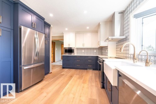 224061 Twp Road 462, Rural Wetaskiwin County, AB - Indoor Photo Showing Kitchen With Upgraded Kitchen