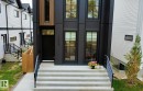 Property entrance featuring stucco siding - 11308 128 Street, Edmonton, AB  - Outdoor 