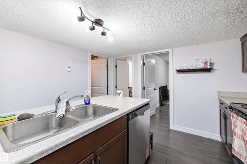1104 161 Street, Edmonton, AB - Indoor Photo Showing Kitchen With Double Sink