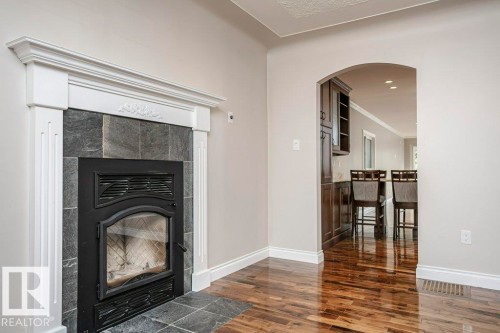 9119 117 Street, Edmonton, AB - Indoor With Fireplace