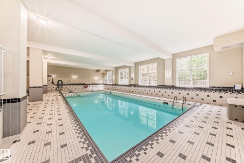 220 612 111 Street, Edmonton, AB - Indoor Photo Showing Other Room With In Ground Pool