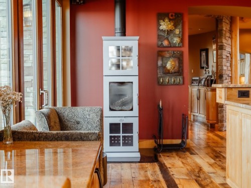 3 Eagle Drive, Rural Bonnyville M.D., AB - Indoor With Fireplace