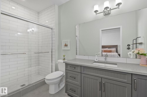 1093 Secord Promenade, Edmonton, AB - Indoor Photo Showing Bathroom