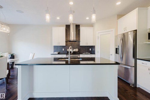 2122 Ware Road, Edmonton, AB - Indoor Photo Showing Kitchen With Upgraded Kitchen