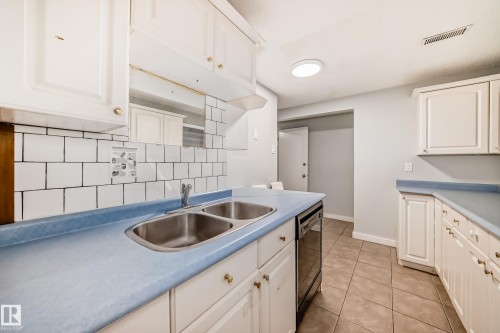 11951 77 Street Nw, Edmonton, AB - Indoor Photo Showing Kitchen With Double Sink
