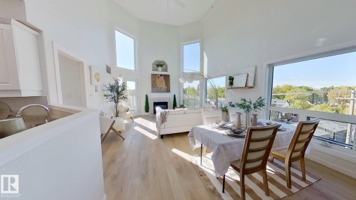 508 7839 96 Street, Edmonton, AB - Indoor With Fireplace