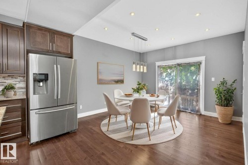 7909 105 Avenue Nw, Edmonton, AB - Indoor Photo Showing Dining Room