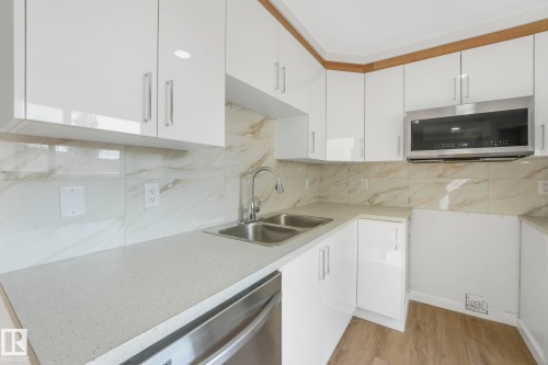 1280 Lakewood Road W, Edmonton, AB - Indoor Photo Showing Kitchen With Double Sink