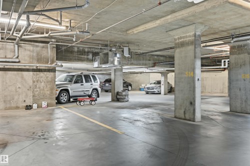 205 5810 Mullen Place, Edmonton, AB - Indoor Photo Showing Garage