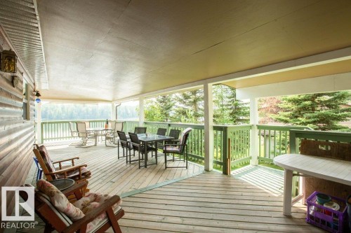 16 Maple Cresent, Rural Westlock County, AB - Outdoor With Deck Patio Veranda With Exterior