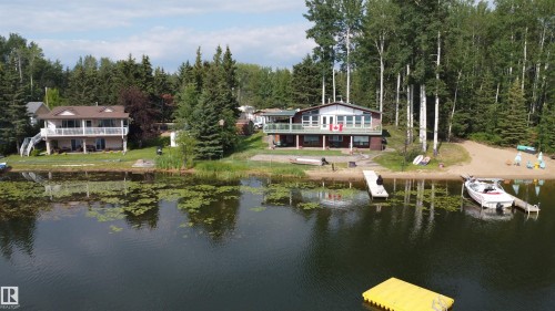 16 Maple Cresent, Rural Westlock County, AB - Outdoor With Body Of Water With View