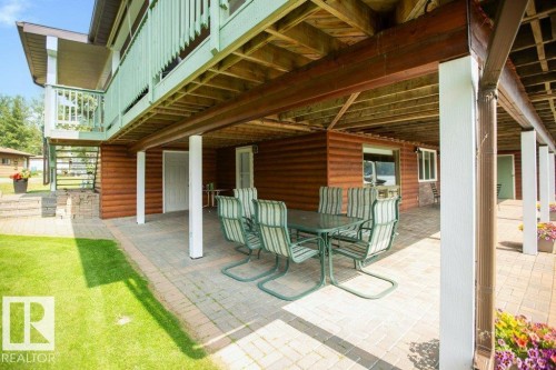 16 Maple Cresent, Rural Westlock County, AB - Outdoor With Deck Patio Veranda With Exterior