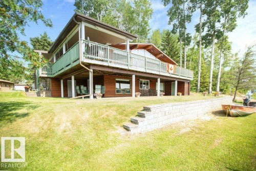 16 Maple Cresent, Rural Westlock County, AB - Outdoor With Deck Patio Veranda
