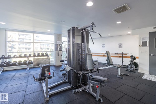 106 2504 109 Street, Edmonton, AB - Indoor Photo Showing Gym Room