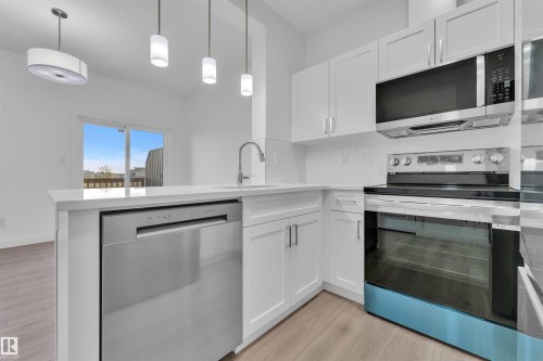 21 2710 66 Street, Edmonton, AB - Indoor Photo Showing Kitchen With Upgraded Kitchen