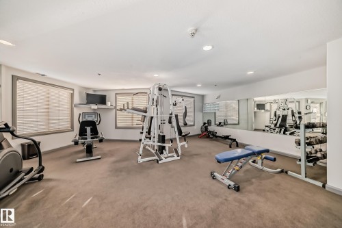 310 530 Hooke Road, Edmonton, AB - Indoor Photo Showing Gym Room