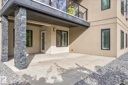 102 5029 Edgemont Boulevard, Edmonton, AB - Outdoor With Deck Patio Veranda With Exterior