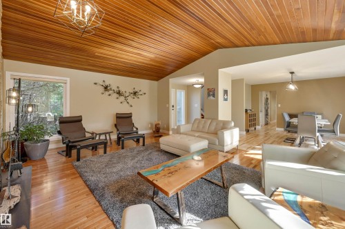 17623 53 Avenue, Edmonton, AB - Indoor Photo Showing Living Room