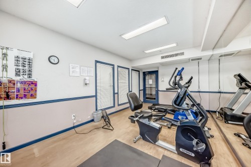 134 16311 95 Street, Edmonton, AB - Indoor Photo Showing Gym Room
