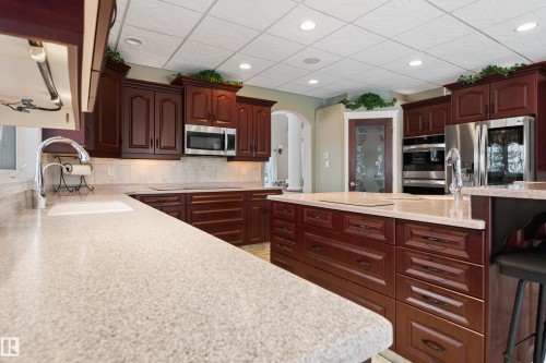 #111-59311 Range Rd 35, Rural Barrhead County, AB - Indoor Photo Showing Kitchen With Upgraded Kitchen