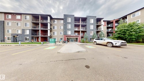 106 5370 Chappelle Road, Edmonton, AB - Outdoor With Balcony With Facade