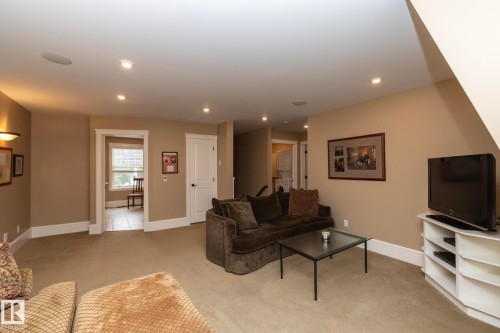 63 Fairway Drive, Edmonton, AB - Indoor Photo Showing Living Room