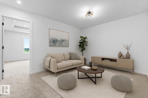 9592 86 Street, Morinville, AB - Indoor Photo Showing Living Room