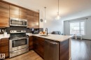 202 2590 Anderson Way, Edmonton, AB  - Indoor Photo Showing Kitchen With Double Sink 