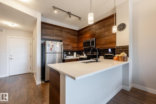 202 2590 Anderson Way, Edmonton, AB - Indoor Photo Showing Kitchen