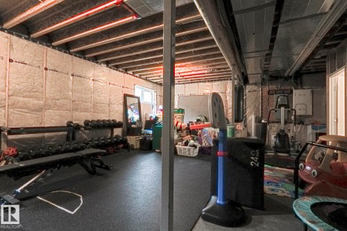 2011 201  St, Edmonton, AB - Indoor Photo Showing Basement