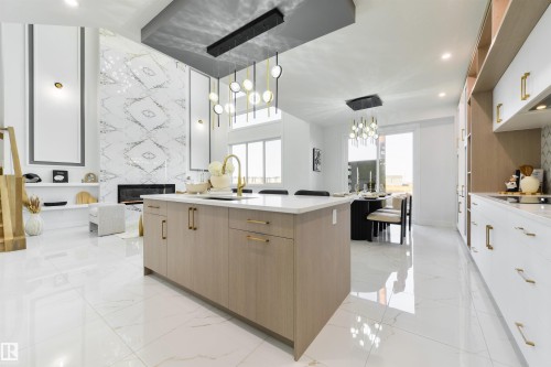 108 25 Street Sw, Edmonton, AB - Indoor Photo Showing Kitchen